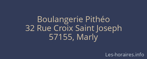 Boulangerie Pithéo