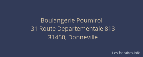 Boulangerie Poumirol