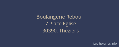 Boulangerie Reboul