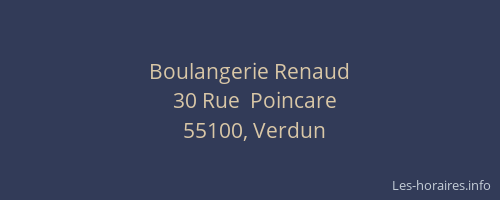 Boulangerie Renaud
