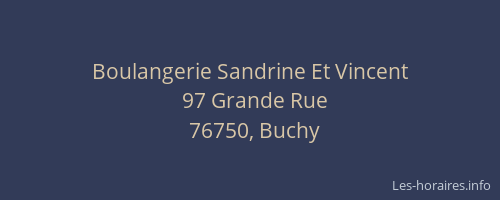 Boulangerie Sandrine Et Vincent