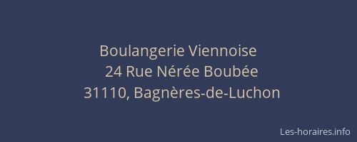 Boulangerie Viennoise