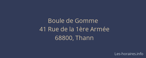 Boule de Gomme