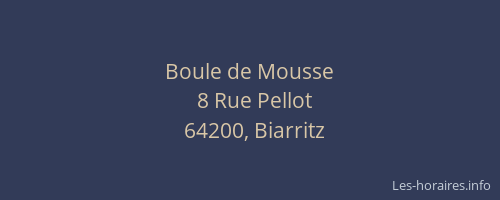 Boule de Mousse