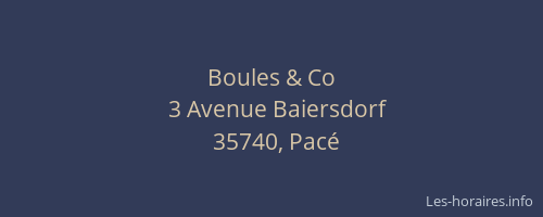 Boules & Co