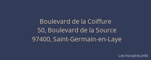 Boulevard de la Coiffure