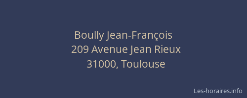 Boully Jean-François