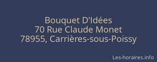 Bouquet D'Idées