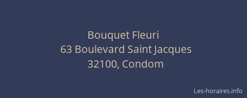 Bouquet Fleuri