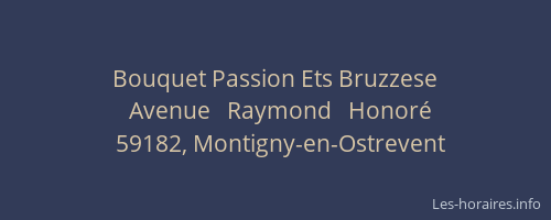 Bouquet Passion Ets Bruzzese