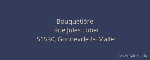Bouquetiére