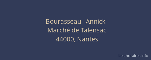 Bourasseau   Annick