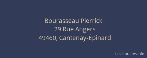 Bourasseau Pierrick