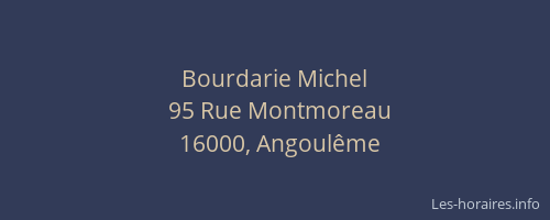 Bourdarie Michel