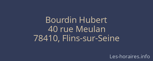 Bourdin Hubert