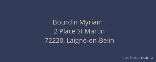 Bourdin Myriam