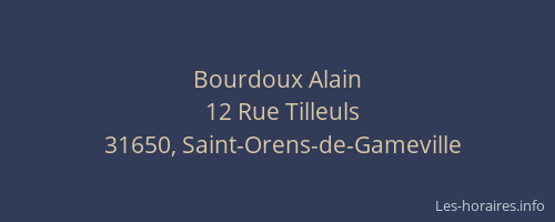 Bourdoux Alain