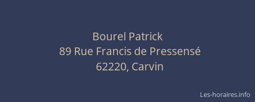 Bourel Patrick