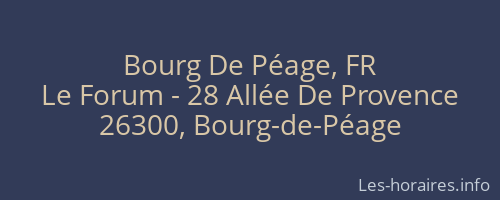 Bourg De Péage, FR