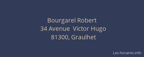 Bourgarel Robert