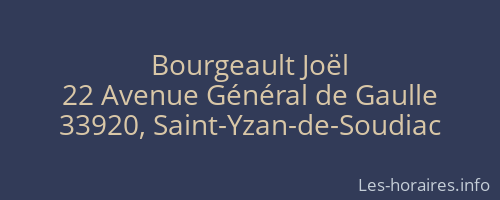 Bourgeault Joël