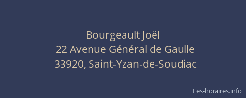 Bourgeault Joël