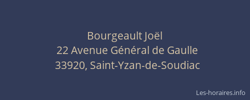 Bourgeault Jo&euml;l