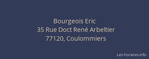 Bourgeois Eric