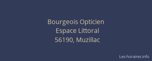 Bourgeois Opticien