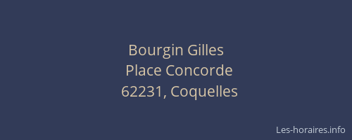 Bourgin Gilles