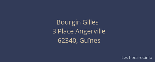 Bourgin Gilles