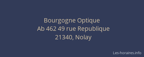 Bourgogne Optique