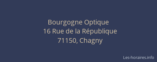 Bourgogne Optique