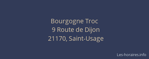 Bourgogne Troc