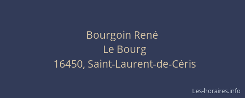 Bourgoin René