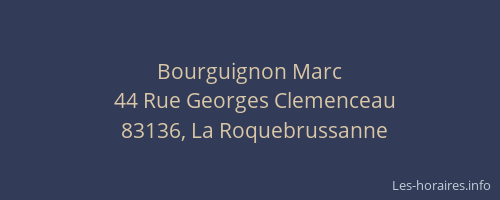 Bourguignon Marc
