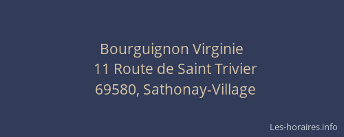 Bourguignon Virginie