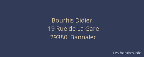 Bourhis Didier