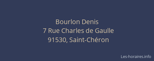Bourlon Denis