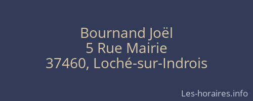 Bournand Joël