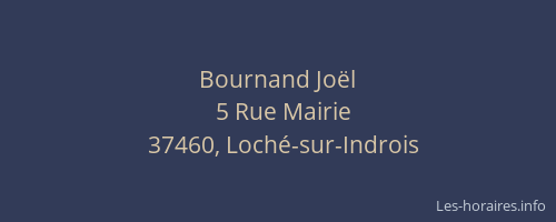 Bournand Joël