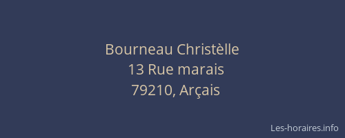 Bourneau Christèlle