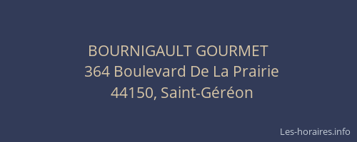 BOURNIGAULT GOURMET