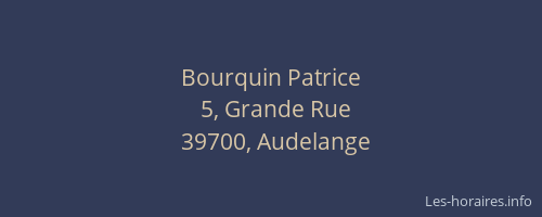 Bourquin Patrice