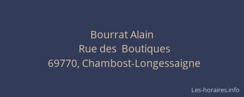 Bourrat Alain