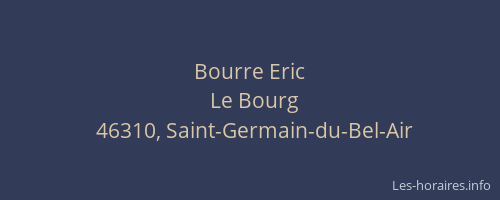 Bourre Eric