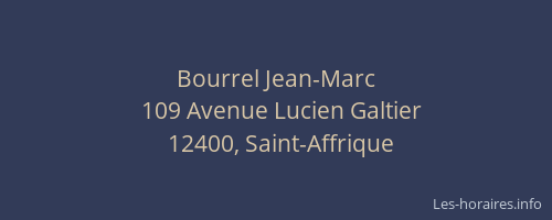 Bourrel Jean-Marc