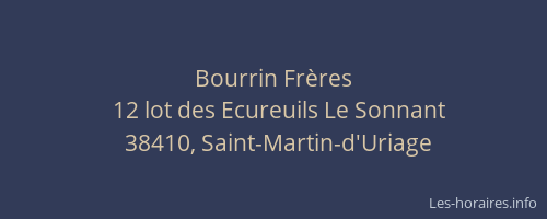 Bourrin Frères