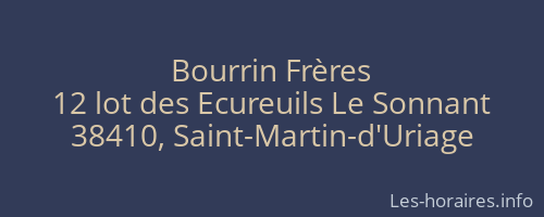 Bourrin Frères