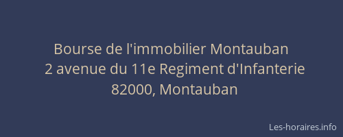 Bourse de l'immobilier Montauban